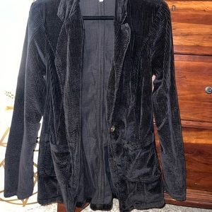XCVI New black Cotton Blazer Coat